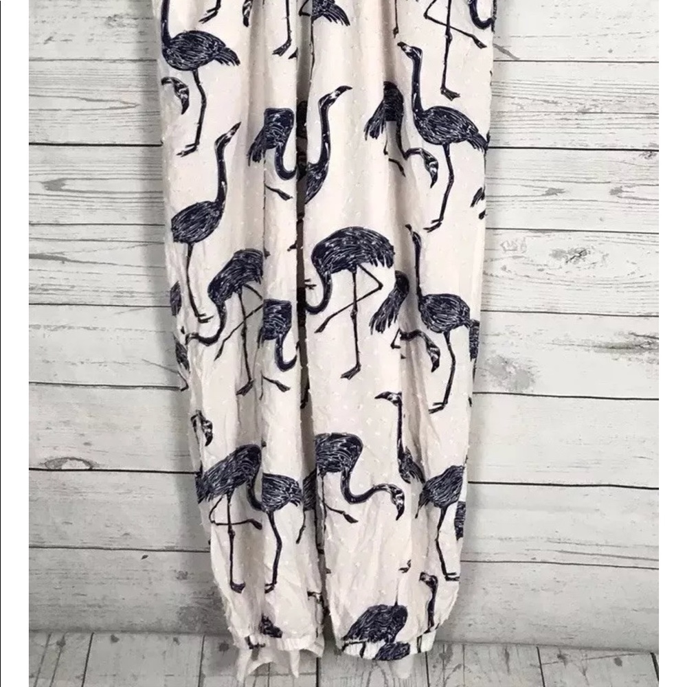 Corey Lynn Calter Anthropologie Flamingo Jumpsuit - Picture 6 of 8